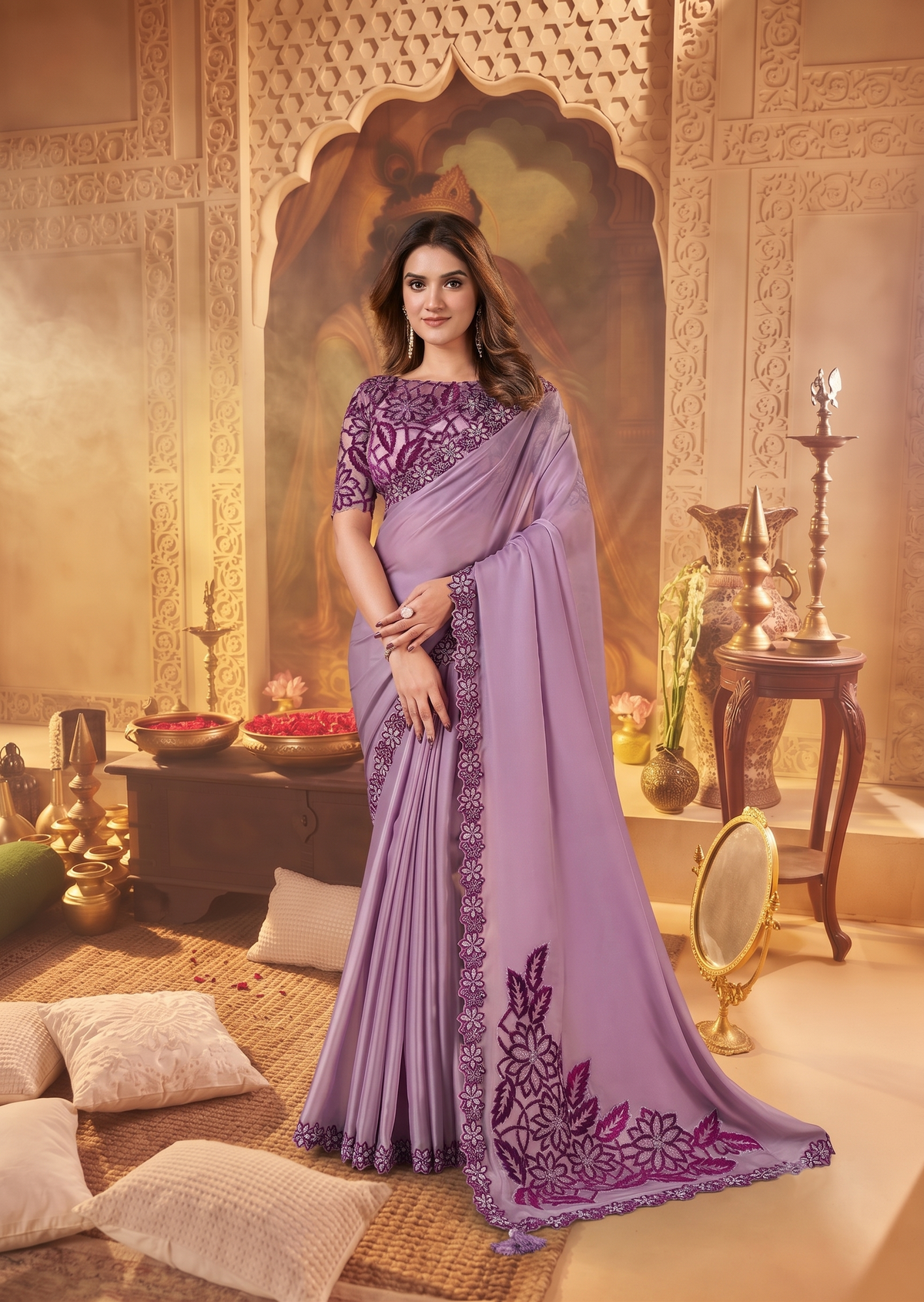 PARTY WEAR DESIGNER SAREE 24522