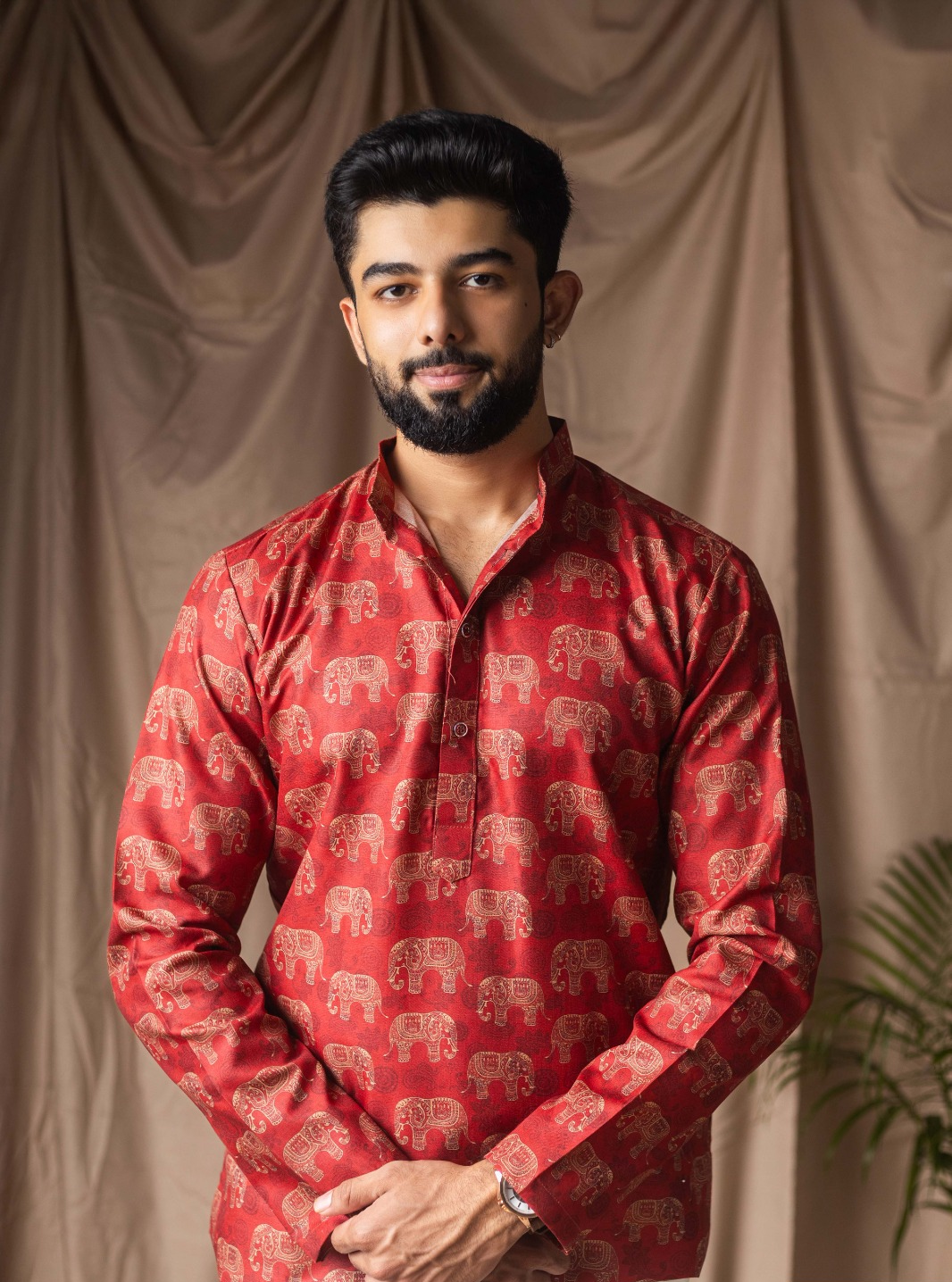 OUR NEW FESTIVE WEAR MEN's SHORT KURTA COLLECTIONS MK4258