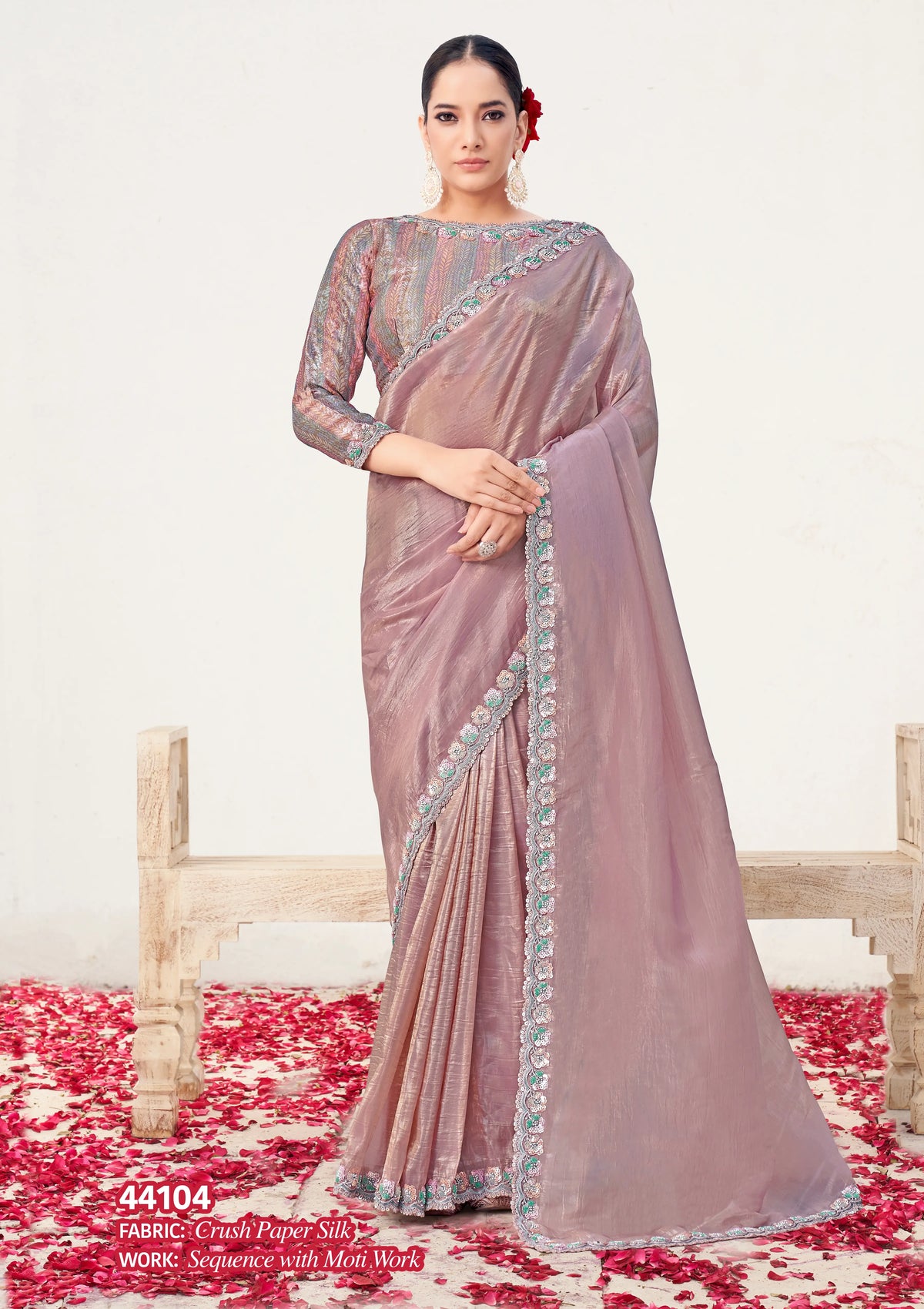 FESTIVE WEAR DESIGNER SAREE COLLECTIONS 44104