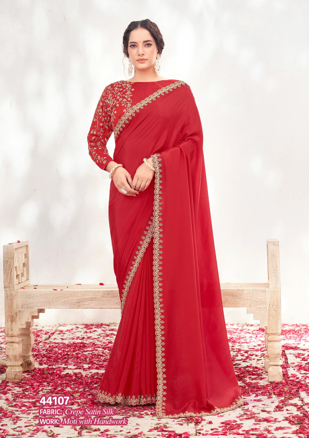 FESTIVE WEAR DESIGNER SAREE COLLECTIONS 44107