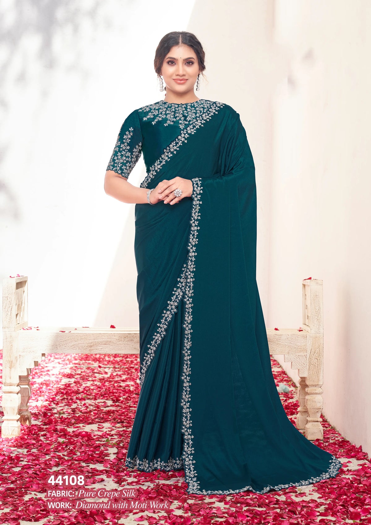 FESTIVE WEAR DESIGNER SAREE COLLECTIONS 44108