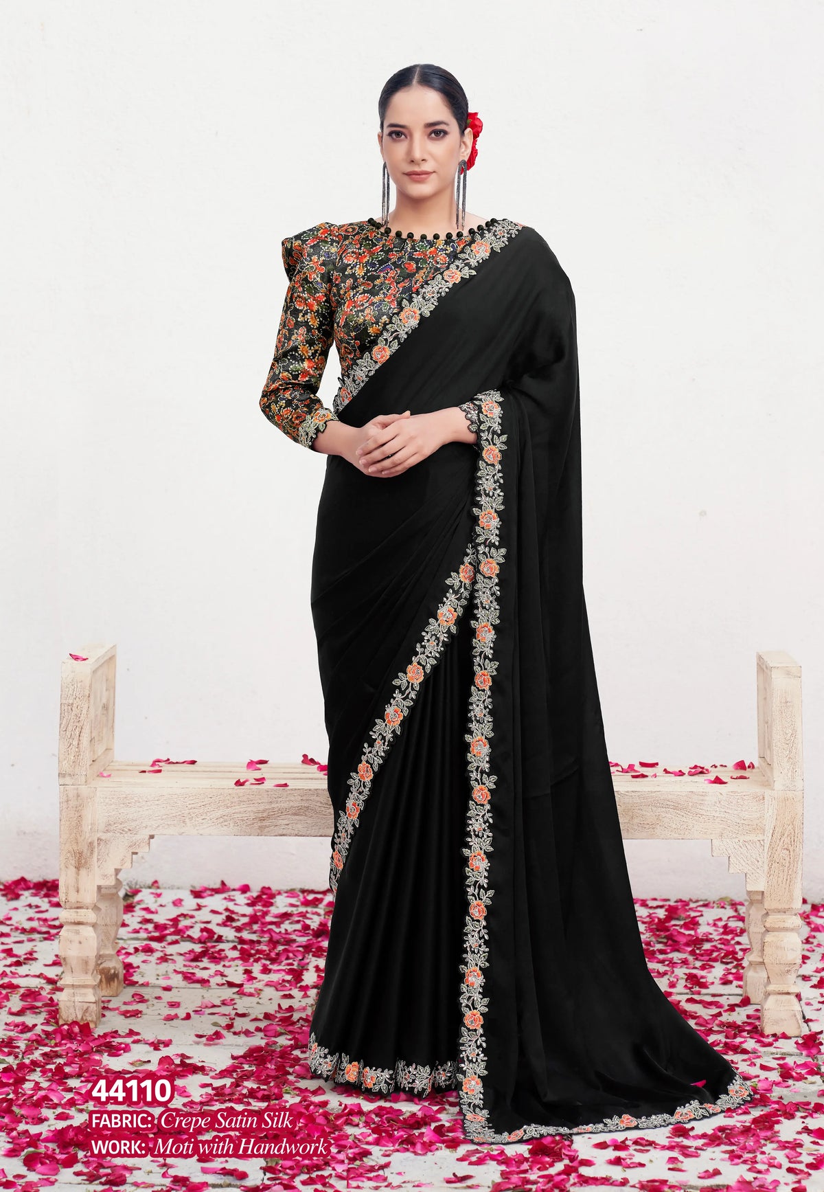 FESTIVE WEAR DESIGNER SAREE COLLECTIONS 44110