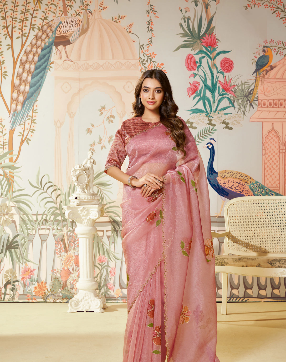PARTY WEAR DESIGNER SAREE 44310