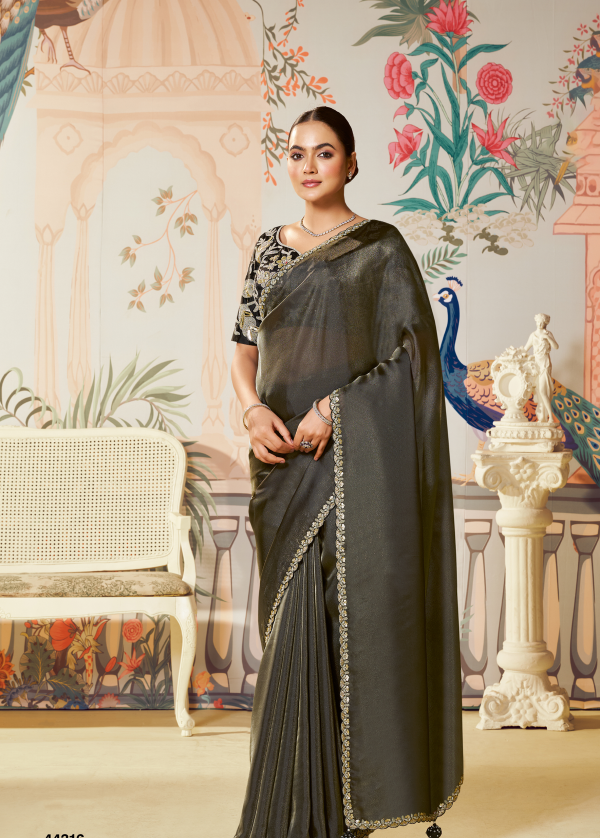 PARTY WEAR DESIGNER SAREE 44316