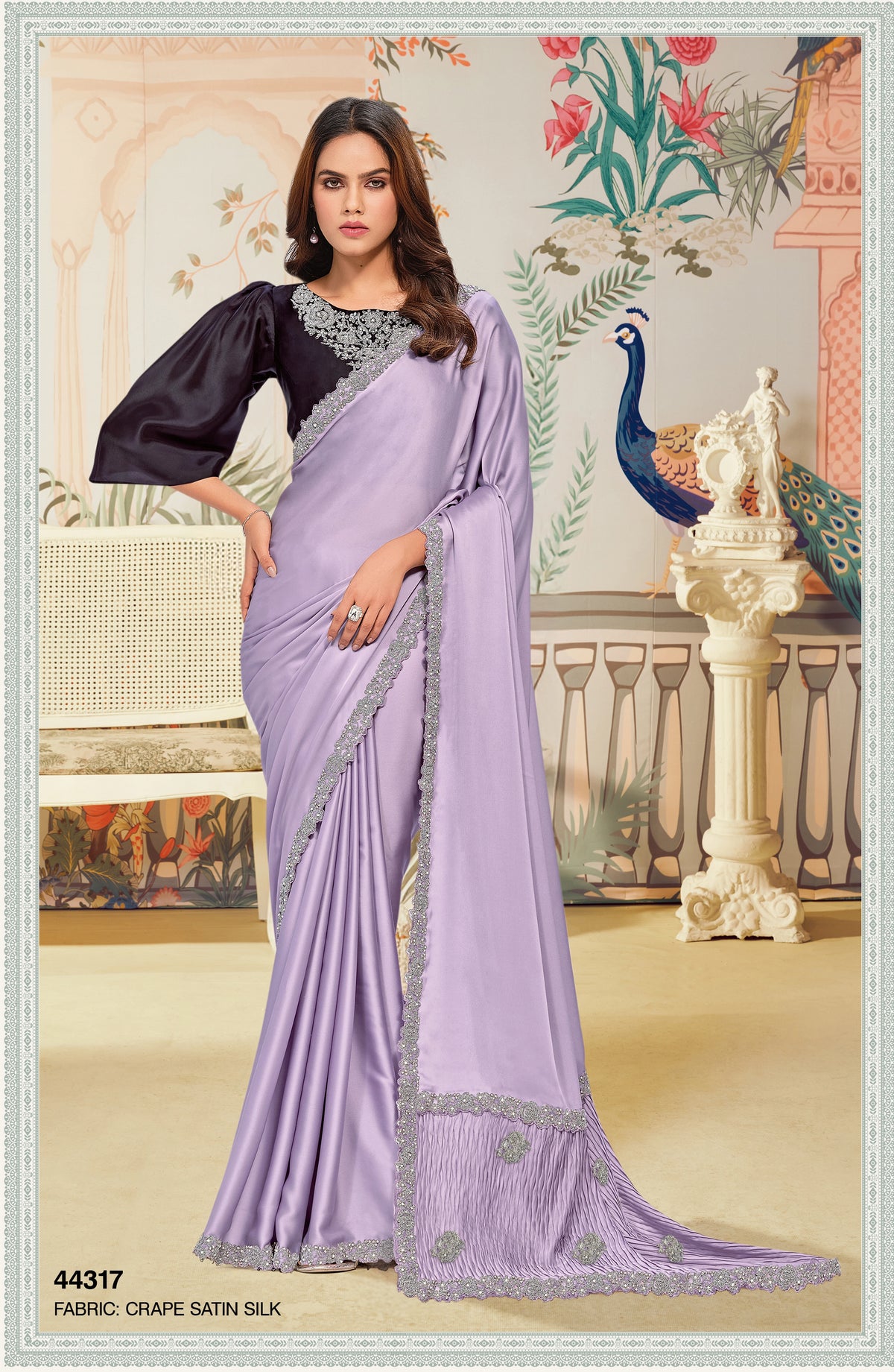 PARTY WEAR DESIGNER SAREE 44317