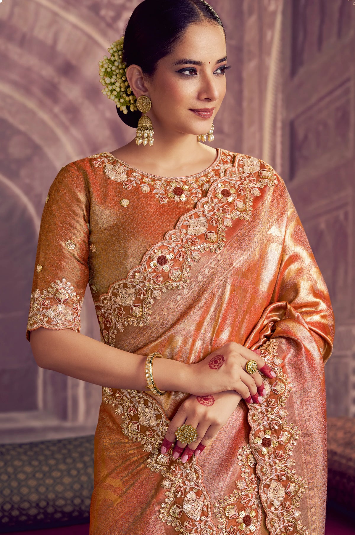 Kanjivaram Pure Zari Silk
