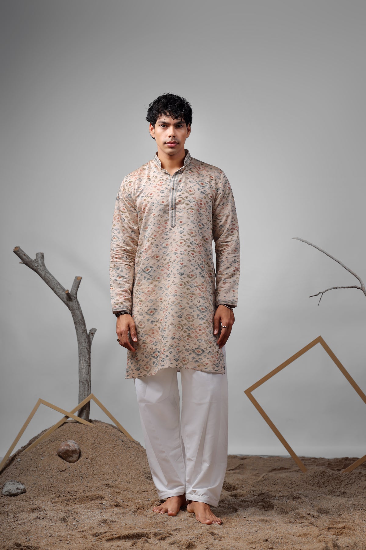 OUR NEW FESTIVE WEAR MEN's KURTA WITH BOTTOM COLLECTIONS MKB5285