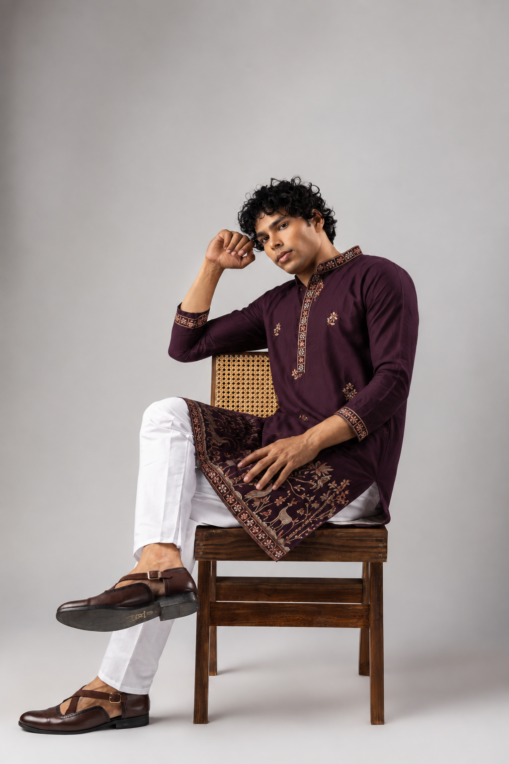 MEN's KURTA WITH BOTTOM COLLECTIONS MKB5326