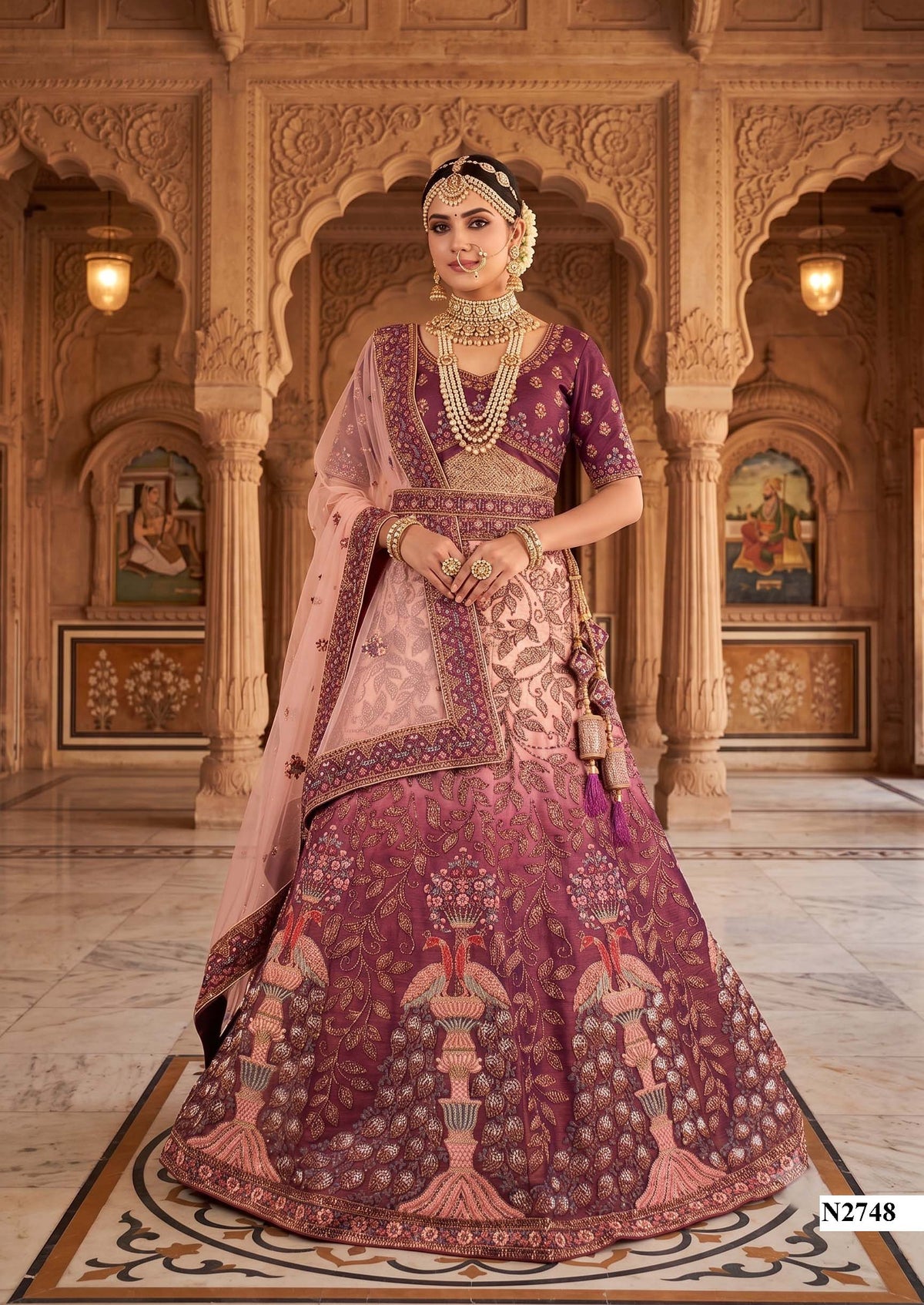 OUR NEW DESIGNER LEHENGA CHOLI COLLECTIONS N2748