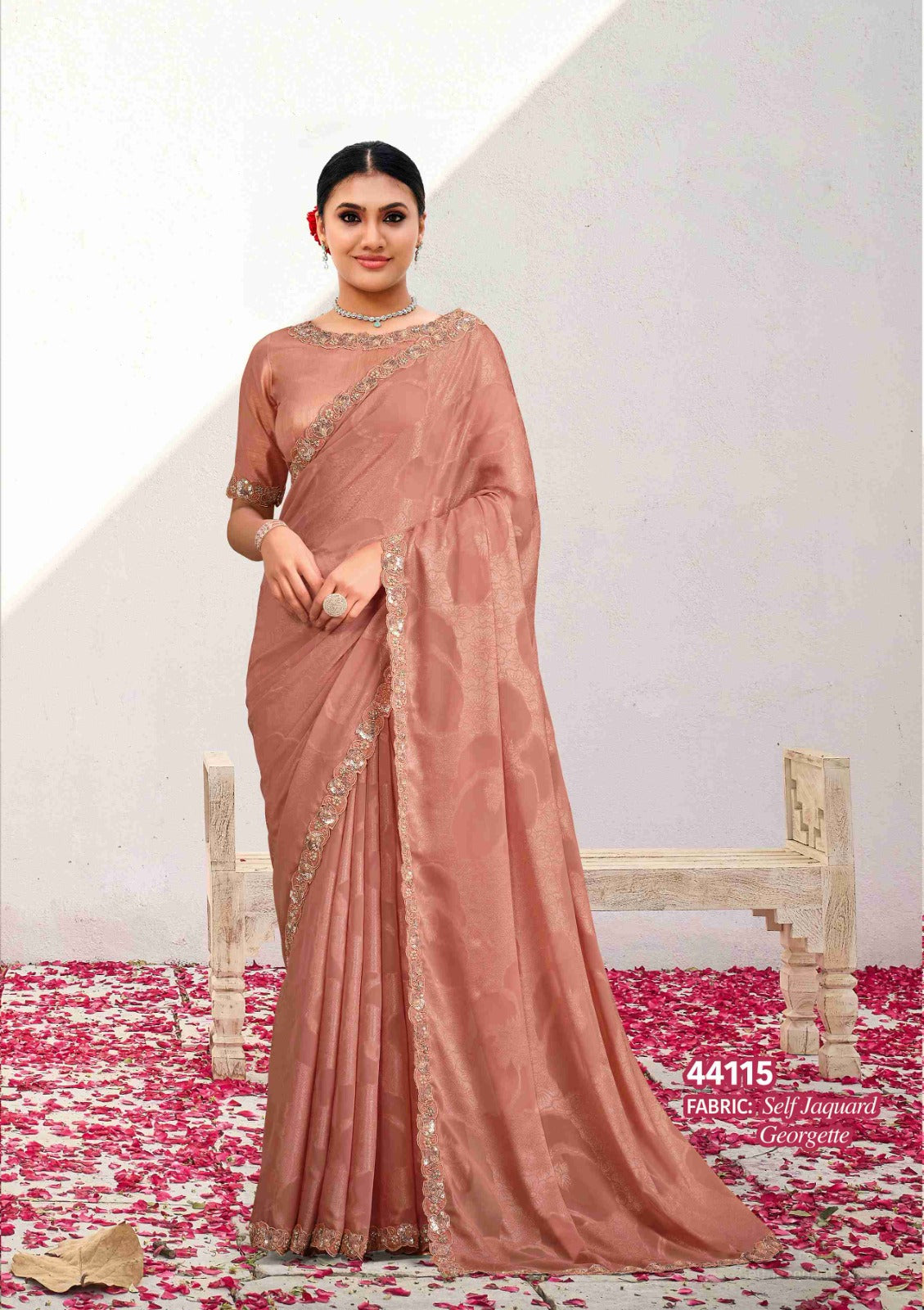 FESTIVE WEAR DESIGNER SAREE COLLECTIONS 44115