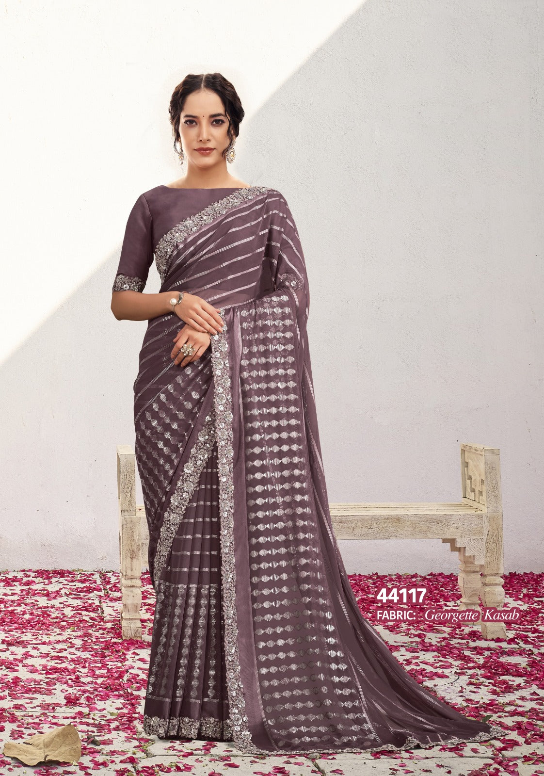 FESTIVE WEAR DESIGNER SAREE COLLECTIONS 44117