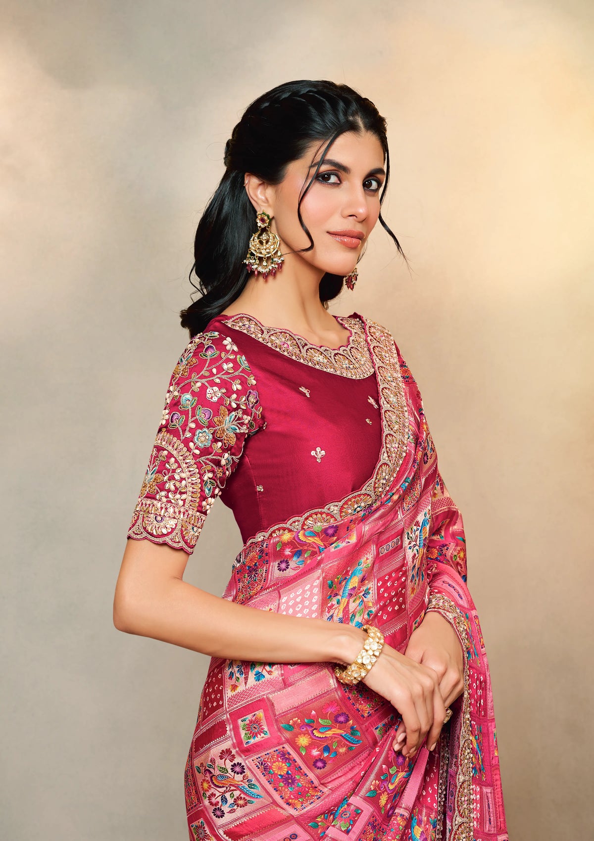 heavy-embroidered-satin-silk-saree-full-view