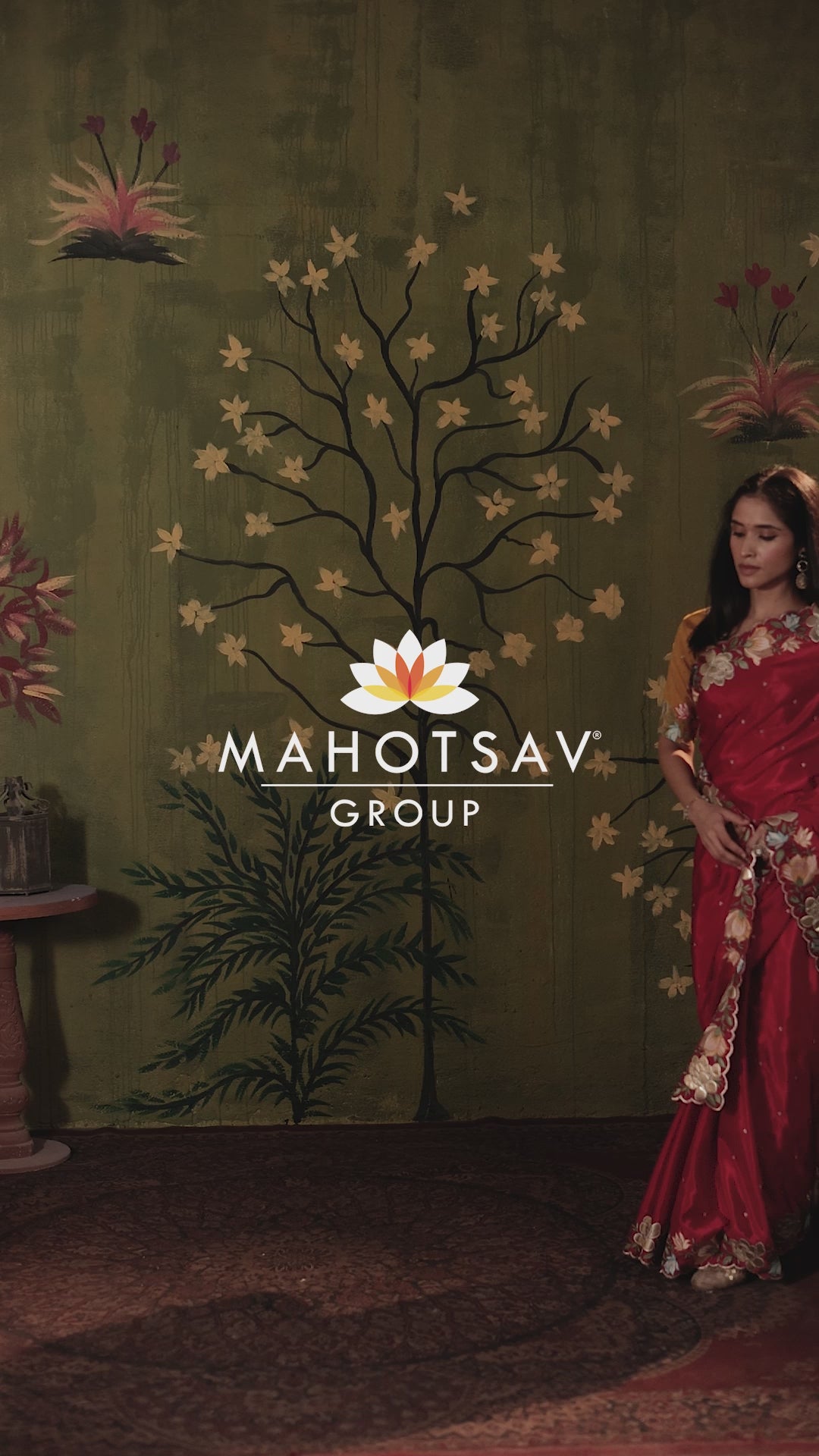 Rooh Gulnar Mahotsav festive wear saree