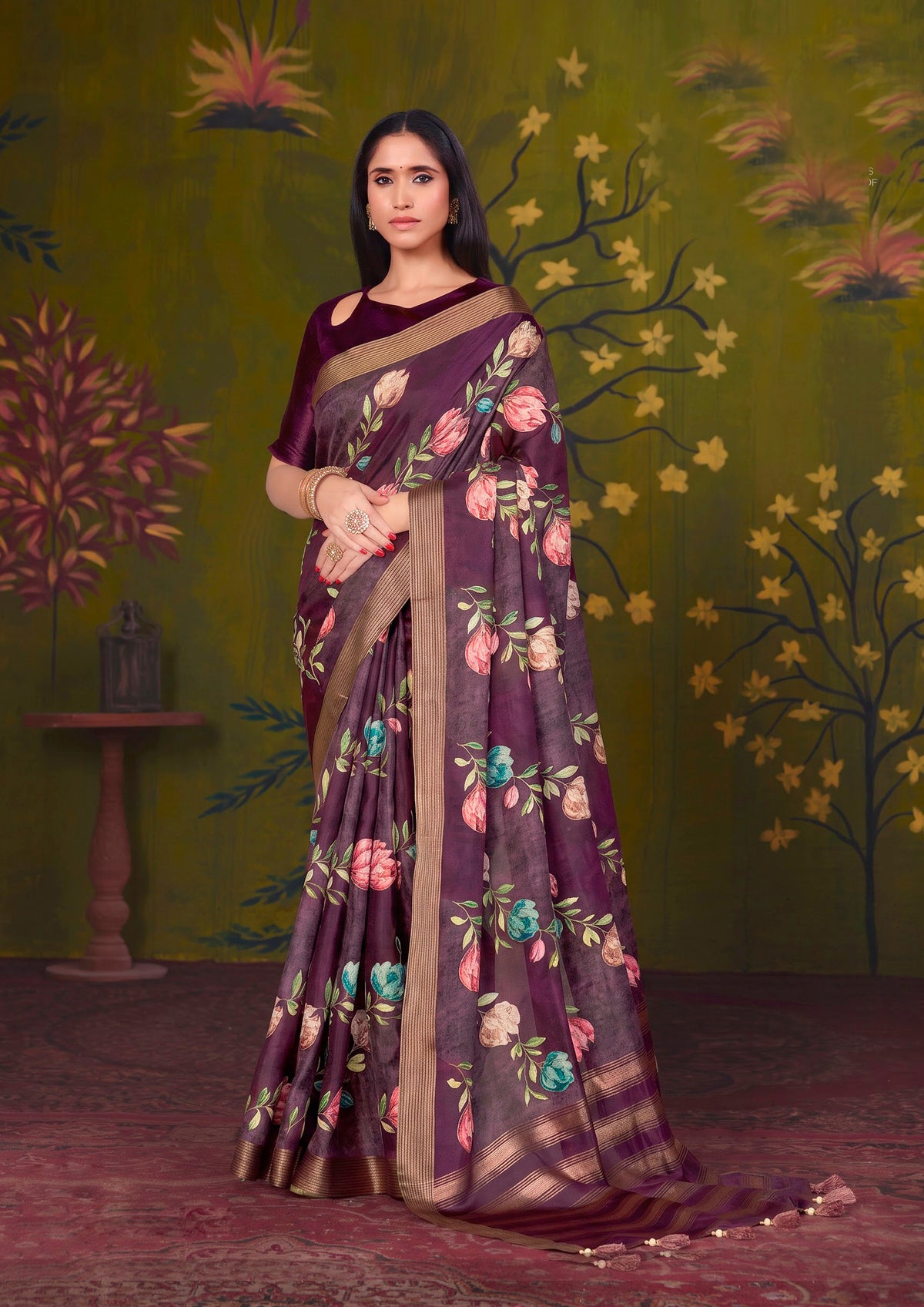 rooh-firdaus-subtle-floral-saree-full-view